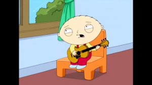 Стьюи Гриффин пишет песню.