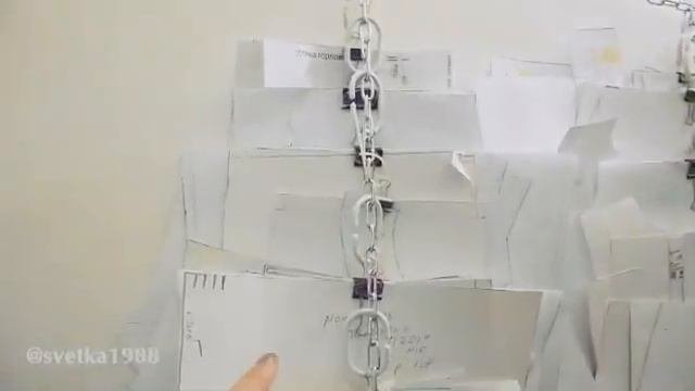 Как я храню выкройки