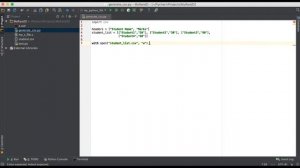 How to create CSV file using python3.6