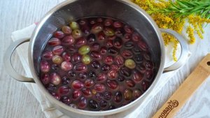 Виноград на зиму