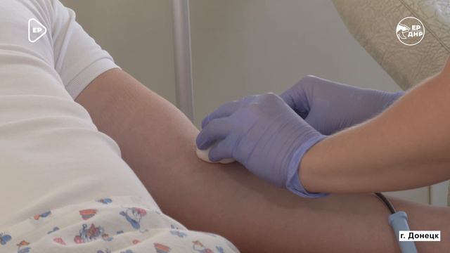 Ежемесячную акцию «Сдай кровь - спасибо жизнь» провели в Донецке