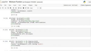 Python Numpy Minimum Function Explained | Python Tutorial | Python Data Science