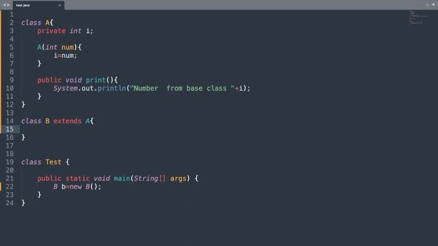 Super keyword | Super() Method in Java | Constructors | Java Tutorial for Beginners смотреть онлайн