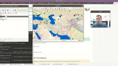 Introduction to GRASS GIS version 8 - Basics and getting started.