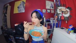 Samyang Challenge + Cabe Rawit + Sambel Shalom | Goldie Emeralda