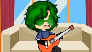 ~[Вару играет на гитаре]~💚[13 карт]