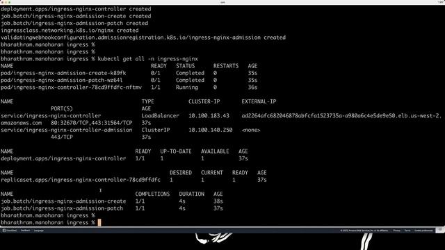 Kubernetes - Ingress - LoadBalancer Service - AWS EKS смотреть онлайн