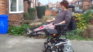 Invac Kite wheelchair in action