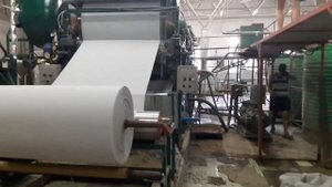 Оборудование для переработки макулатуры и производства туалетной бумаги 3,5 тонны в сутки.