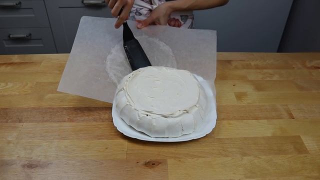 Торт "Анна Павлова" с Клубникой Нежный Как Облако