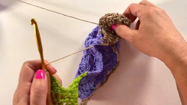 Margot Pt 4 Cardigan Crochet Pattern Part 4: Combining Fronts and Back for Body