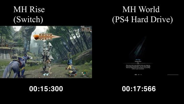 MH Rise vs MH World Loading Times | Are They That Bad on Switch?? [Part 1 - Rise Demo] смотреть онлайн