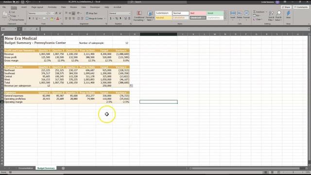 Excel Module 1:  SAM Project A -C:  New Era Medical