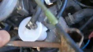 Замена свечей зажигания - ГОЛЬФ 2, мотор 1,3