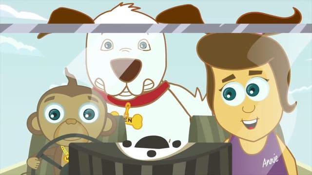 The Golden Banana | Funny Cartoons for Children | The Adventures of Annie and Ben! смотреть онлайн