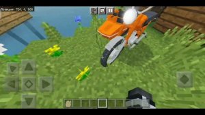 МОД НА ИЖ ПЛАНЕТА 3 С КОЛЯСКОЙ ДЛЯ МАЙНКРАФТА ПЕ 1.17+