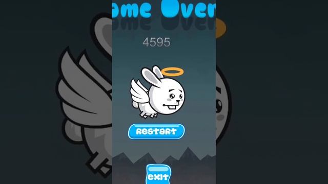 Flappy Rabbit Arcade Game App Gameplay 1