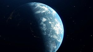 Вид на Землю из космоса