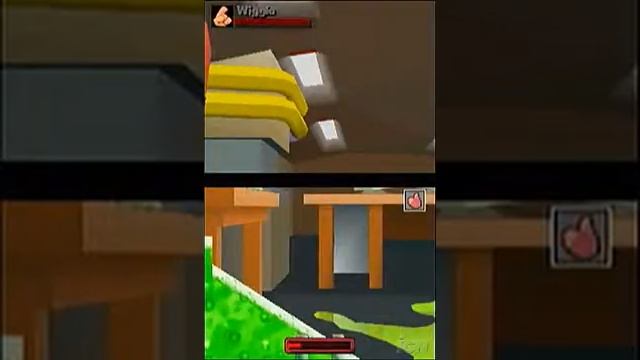 Worms: Open Warfare 2 Nintendo DS Gameplay - Puzzling