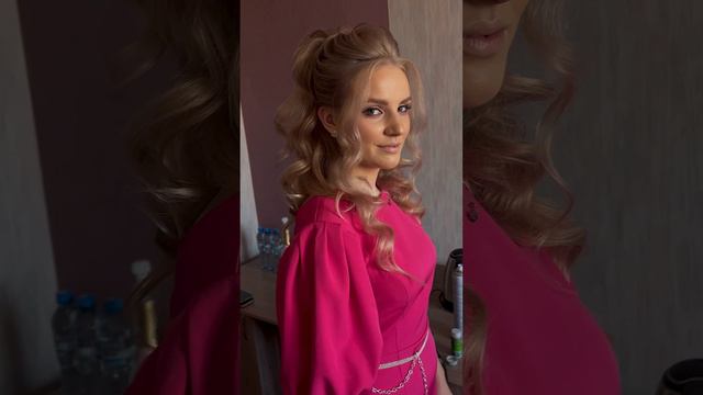 Высокий пучок с сохранением длины #прически #прическа #хвост #высокийхвост