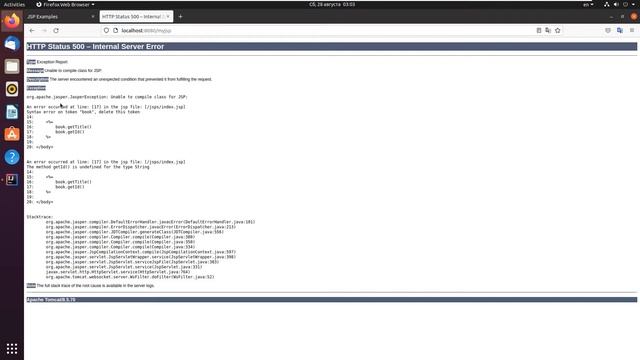 Java - урок 62.3 (JSP - Java Server Pages) смотреть онлайн