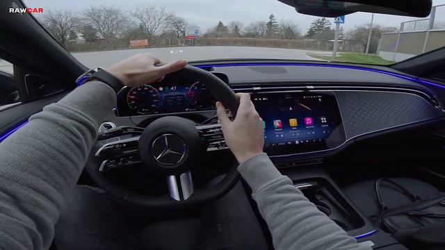 NEW 2024 Mercedes E-Class E220d - POV Test Drive 4K смотреть онлайн