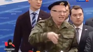 Жириновский в военной форме