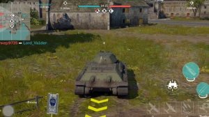 Сравнение World of Tanks Blitz, Tank Company, War Thunder Mobile (Т-34)