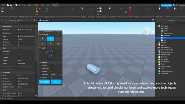 BEST Roblox Studio Plugins for Building and General Development[Roblox] смотреть онлайн