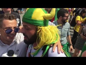 Самый известный болельщик сборной Бразилии попросил у Путина гражданство.