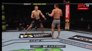 Полный бой Ден Хукер vs Майкл Чендлера Den Huker vs Maikl Chandler