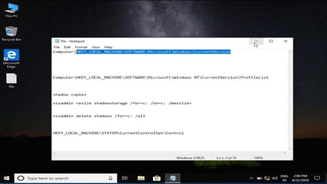 System cannot find the file specified error windows 10 | Fixed смотреть онлайн