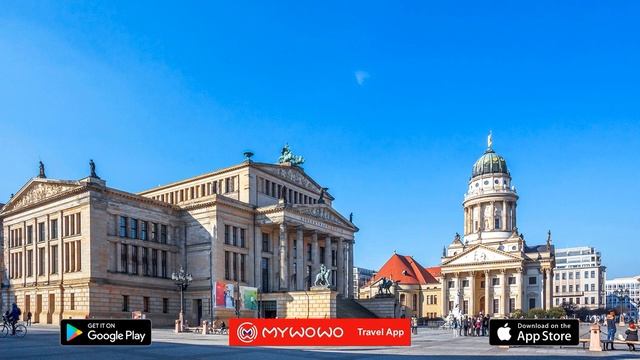 Жандарменмаркт – Презентация – Берлин – Аудиогид – MyWoWo Travel App смотреть онлайн