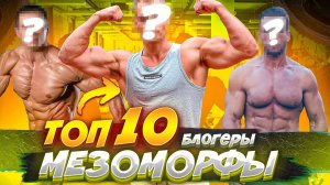 ТОП 10 | Фитнес-Блогеры ЧИСТЫЕ Мезоморфы (Кто они?)