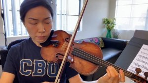 The Violin Jedi Challenge with Vivaldi Concerto in A minor Op. 3, No. 6, 2nd mvt