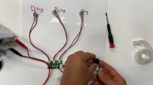 Installation of automatic inverter pre-charge circuit. Chargery BMS.