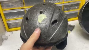 Ремонт спортивного шлема