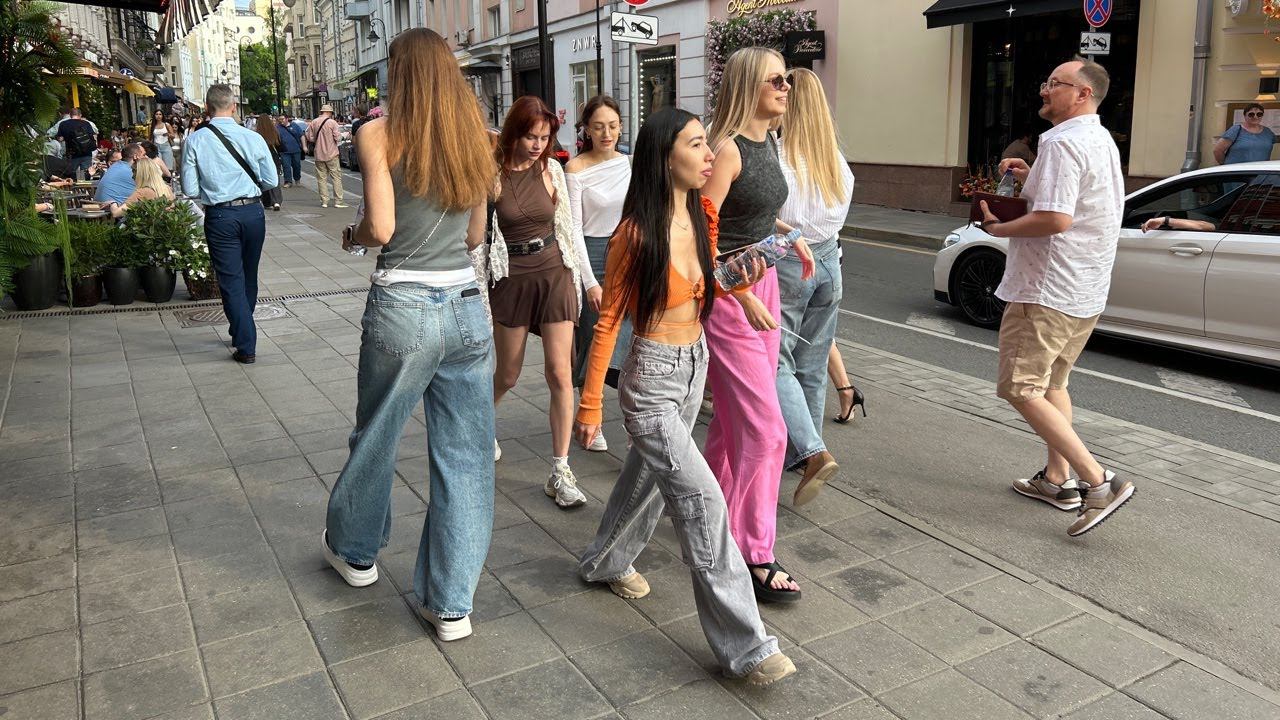 Прогулка по ночной Москве #стрим #moscow #walk