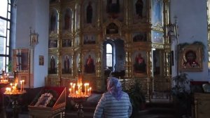 Служба в храме Рождества Христова с. Лашма