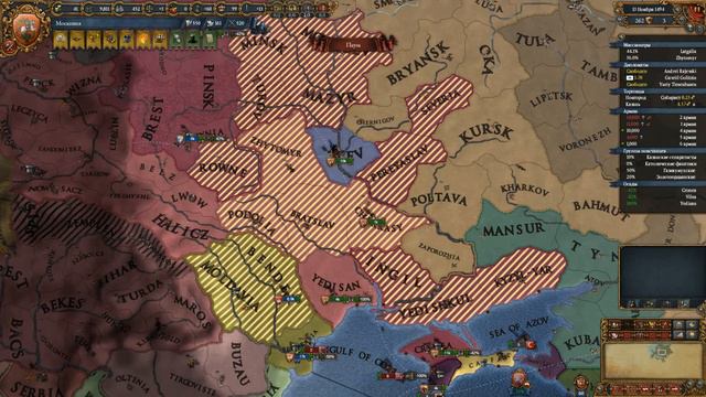 EU4 Muscovy performs Mare Nostrum achievement №12 смотреть онлайн