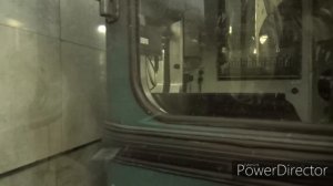 Поездка на поезде метро Еж3 "С промежуточной кабиной Еж3" Котельники-Планерная