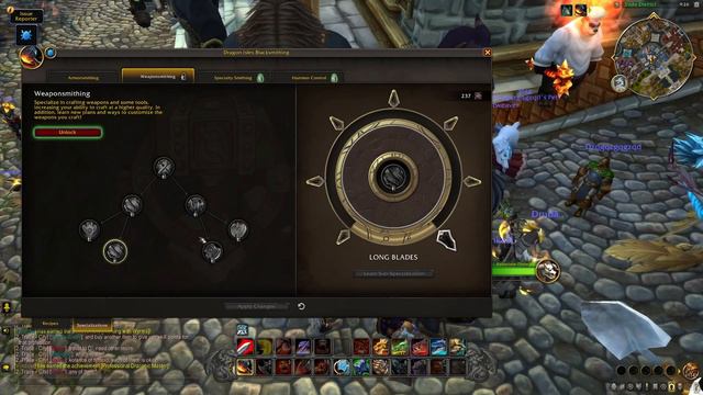 First Look At Blacksmithing - Dragonflight Beta - World of Warcraft