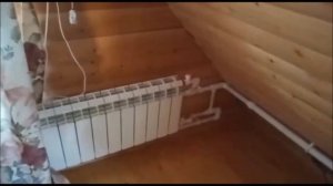 Твердотопливный котел длительного горения "Космос-35", монтаж в стену