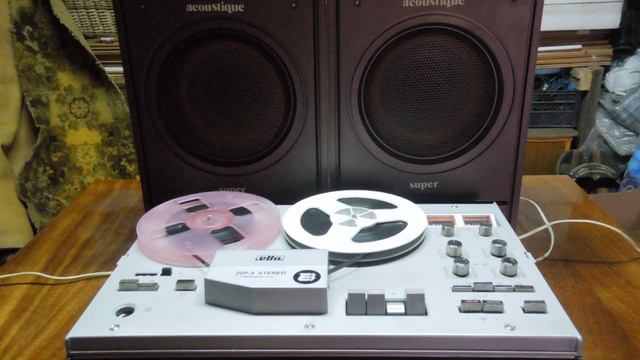 Катушечный магнитофон Эльфа 201-3 стерео СССР №2 смотреть онлайн