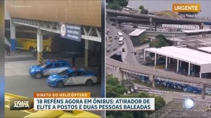 Ônibus é sequestrado na rodoviária do Rio; 17 pessoas são mantidas reféns