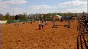 07.05.16 Наш первый конкур (маршрут 60 см)