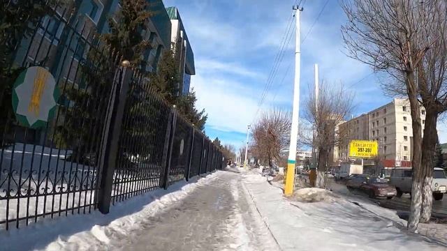 2 часть Костанай по улицам города. Улица Тарана (Тауелсиздик) от улицы Байтурсынова до улицы Чехова смотреть онлайн
