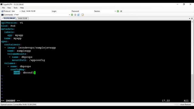 Kubernetes ConfigMap