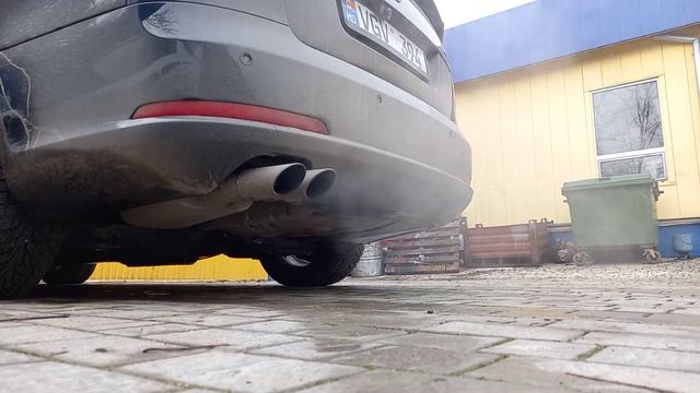 Выхлоп на 76 трубе TURBO WORKS октавия а5 VRS смотреть онлайн