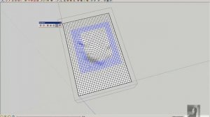SketchUp Озеро в ландшафте с помощью SandBox Песочница Несколько хитрых приемов